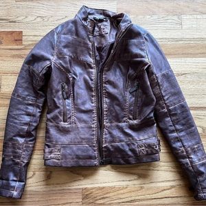 XS Faux leather jacket
